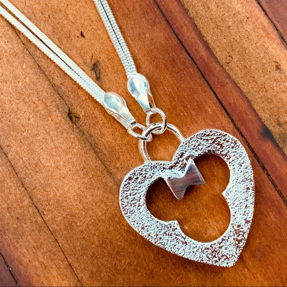 Minnie Layered 925 Silver Necklace With Gift Box - Picture 4 of 6